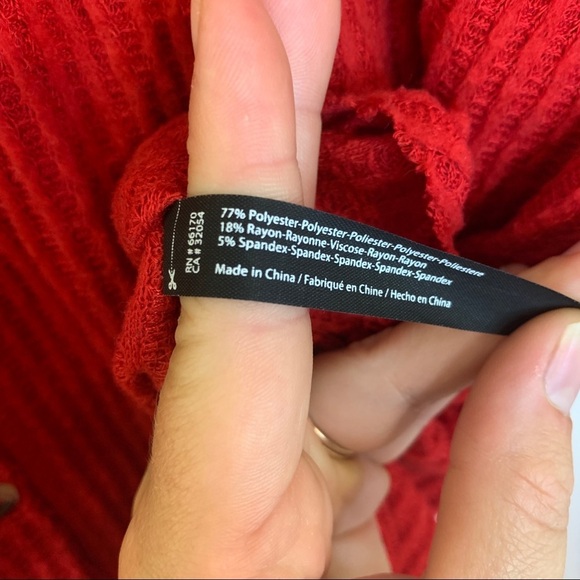 Urban Outfitters Out From Under JoJo Oversize Waffle Knit Thermal Cardigan Small - Picture 16 of 16